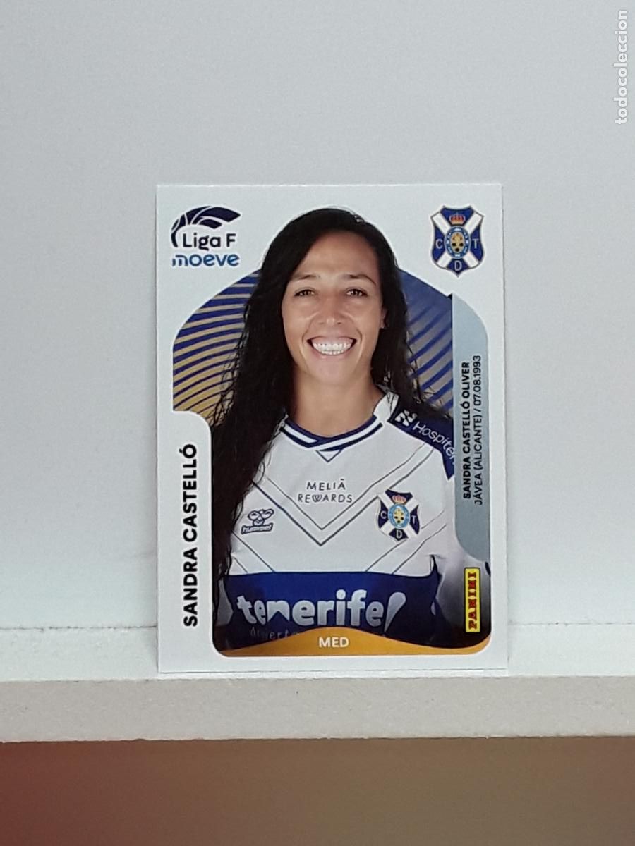 Cromos de F&uacute;tbol: LIGA FEMENINA 2025 2026 F 25 26 ALBUM PANINI LIGA N 114A 114 A COSTA TENERIFE SANDRA CASTELLO
