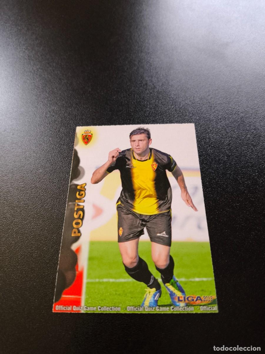 Cromos de F&uacute;tbol: 425 POSTIGA ZARAGOZA MUNDICROMO LIGA 2012 2013 12 13 NO PANINI ESTE MEGACRACKS