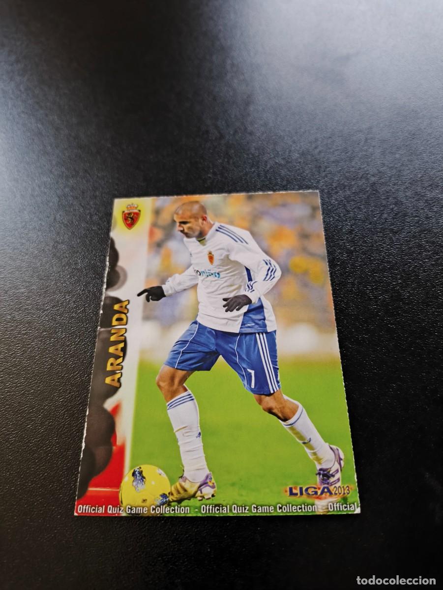 Cromos de F&uacute;tbol: 426 ARANDA ZARAGOZA MUNDICROMO LIGA 2012 2013 12 13 NO PANINI ESTE MEGACRACKS