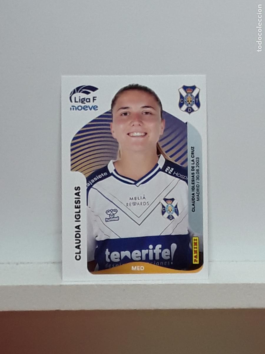 Cromos de F&uacute;tbol: LIGA FEMENINA 2025 2026 F 25 26 ALBUM PANINI LIGA N 114B 114 B COSTA TENERIFE CLAUDIA IGLESIAS