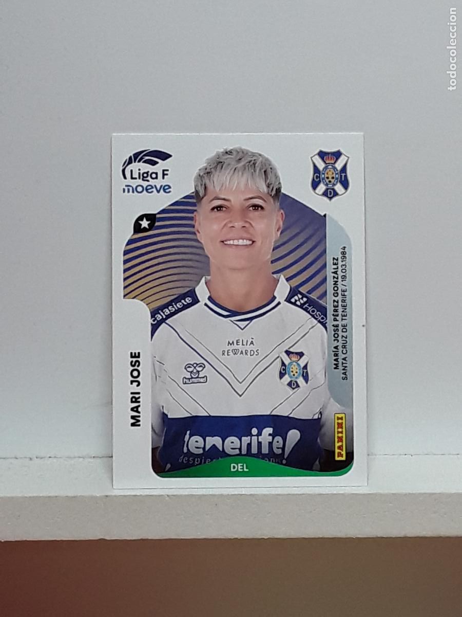 Cromos de F&uacute;tbol: LIGA FEMENINA 2025 2026 F 25 26 ALBUM PANINI LIGA N 119A 119 A COSTA TENERIFE MARI JOSE