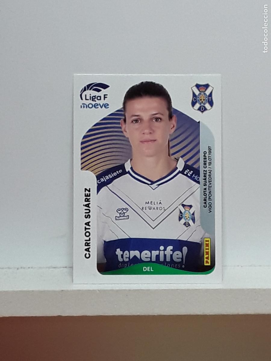 Cromos de F&uacute;tbol: LIGA FEMENINA 2025 2026 F 25 26 ALBUM PANINI LIGA N 119B 119 B COSTA TENERIFE CARLOTA SUAREZ