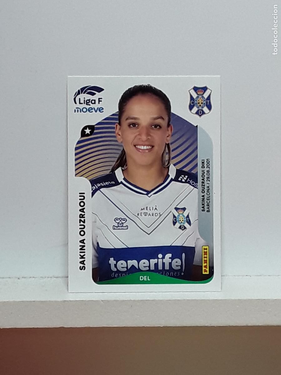 Cromos de F&uacute;tbol: LIGA FEMENINA 2025 2026 F 25 26 ALBUM PANINI LIGA N 121A 121 A COSTA TENERIFE SAKINA OUZRAOUI