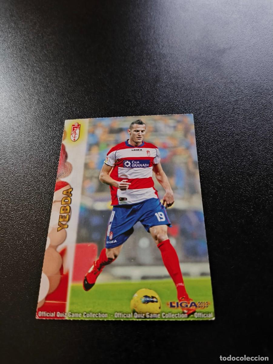 Cromos de F&uacute;tbol: 449 YEBDA GRANADA MUNDICROMO LIGA 2012 2013 12 13 NO PANINI ESTE MEGACRACKS
