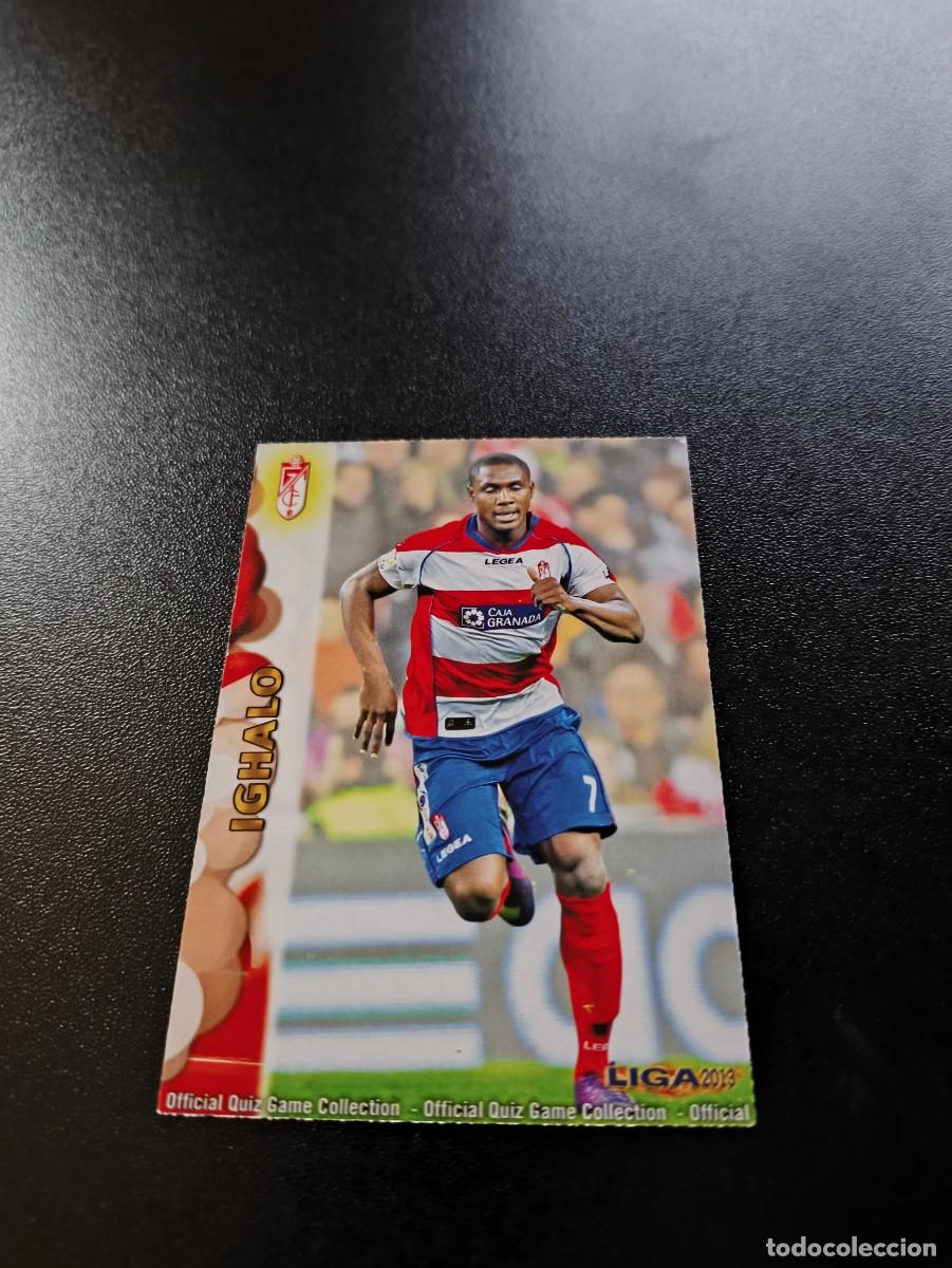 Cromos de F&uacute;tbol: 452 IGHALO GRANADA MUNDICROMO LIGA 2012 2013 12 13 NO PANINI ESTE MEGACRACKS