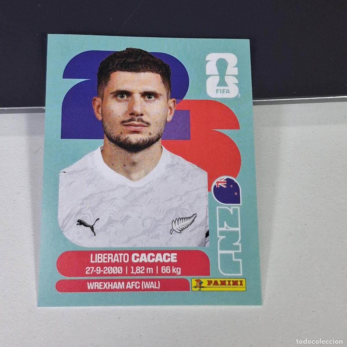 Figurine di Calcio: A27 NZL5 LIBERATO CACACE 5 NUEVA ZELANDA NZL MUNDIAL FIFA WORLD CUP 2026 STICKER PANINI