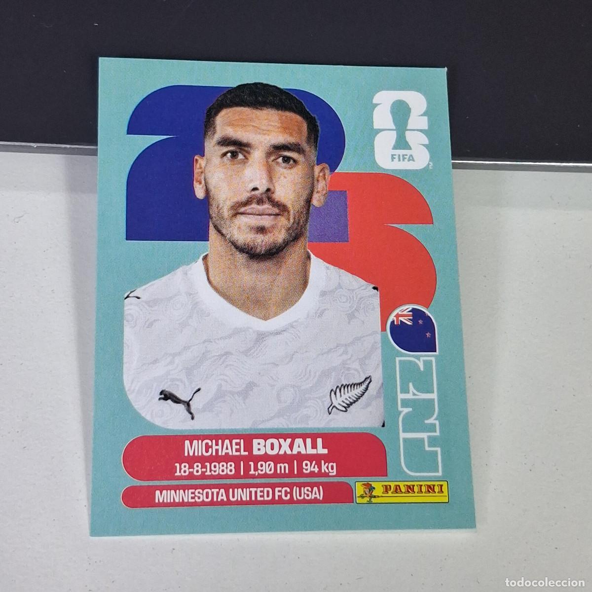 Cartes &agrave; collectionner de Football: A27 NZL4 MICHAEL BOXALL 4 NUEVA ZELANDA NZL MUNDIAL FIFA WORLD CUP 2026 STICKER PANINI