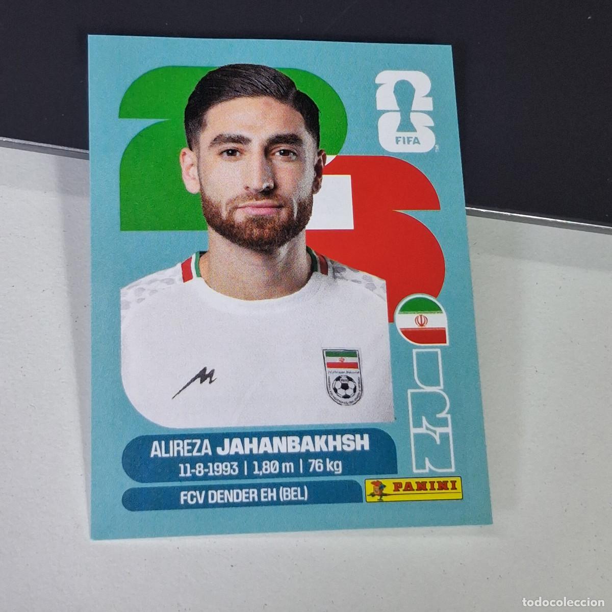 Cartes &agrave; collectionner de Football: A27 IRN19 ALIREZA JAHANBAKHSH 19 IR&Aacute;N IRN MUNDIAL FIFA WORLD CUP 2026 STICKER PANINI