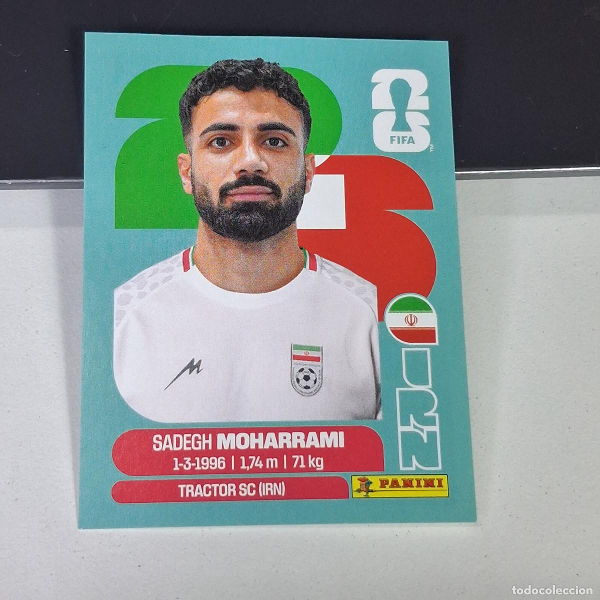 Cartes &agrave; collectionner de Football: A27 IRN9 SADEGH MOHARRAMI 9 IR&Aacute;N IRN MUNDIAL FIFA WORLD CUP 2026 STICKER PANINI