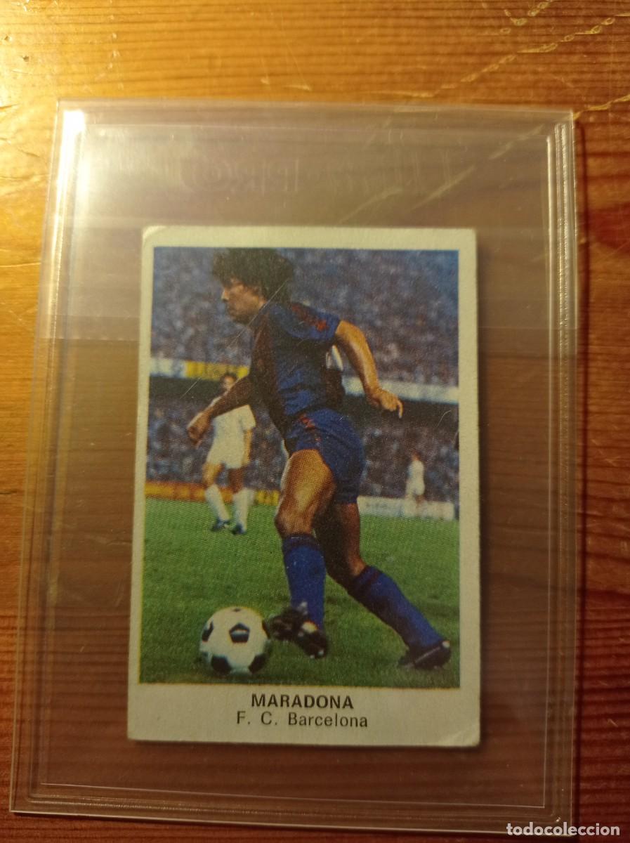 Cromos de F&uacute;tbol: Maradona Cromos Cano F&uacute;tbol 1983 1984 83 84. Nuevo sin pegar