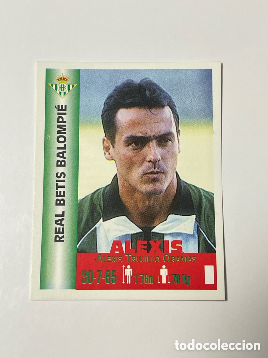 Cartes &agrave; collectionner de Football: Alexis Betis Panini Equipos de Europa 1999 #103
