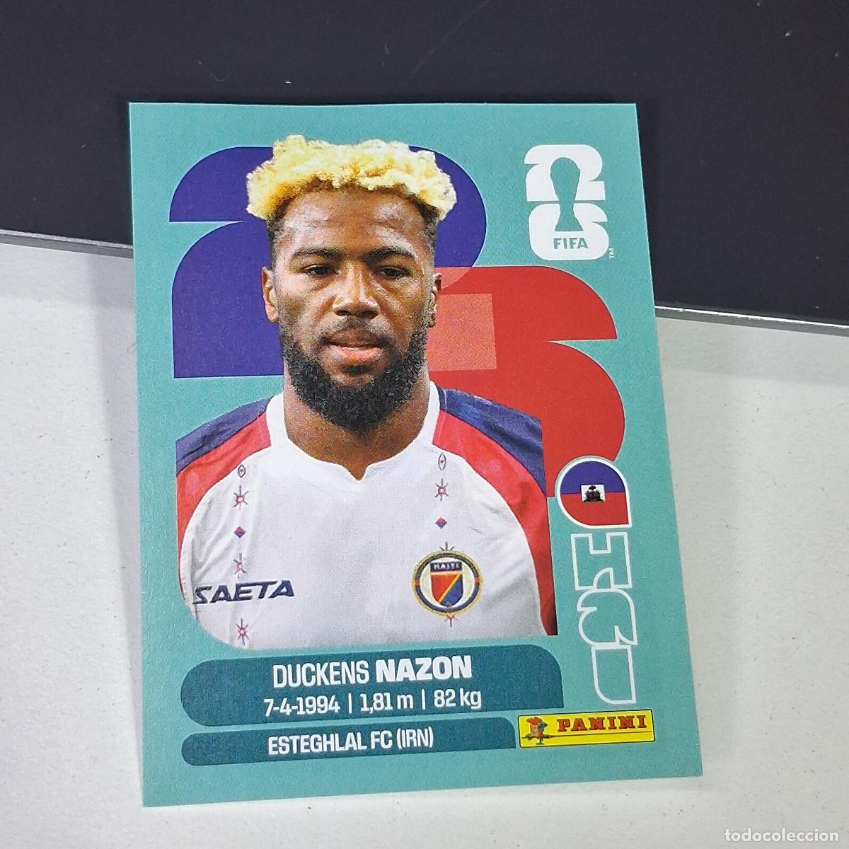 Cromos de F&uacute;tbol: A27 HAI18 DUCKENS NAZON 18 HAIT&Iacute; HAI MUNDIAL FIFA WORLD CUP 2026 STICKER PANINI