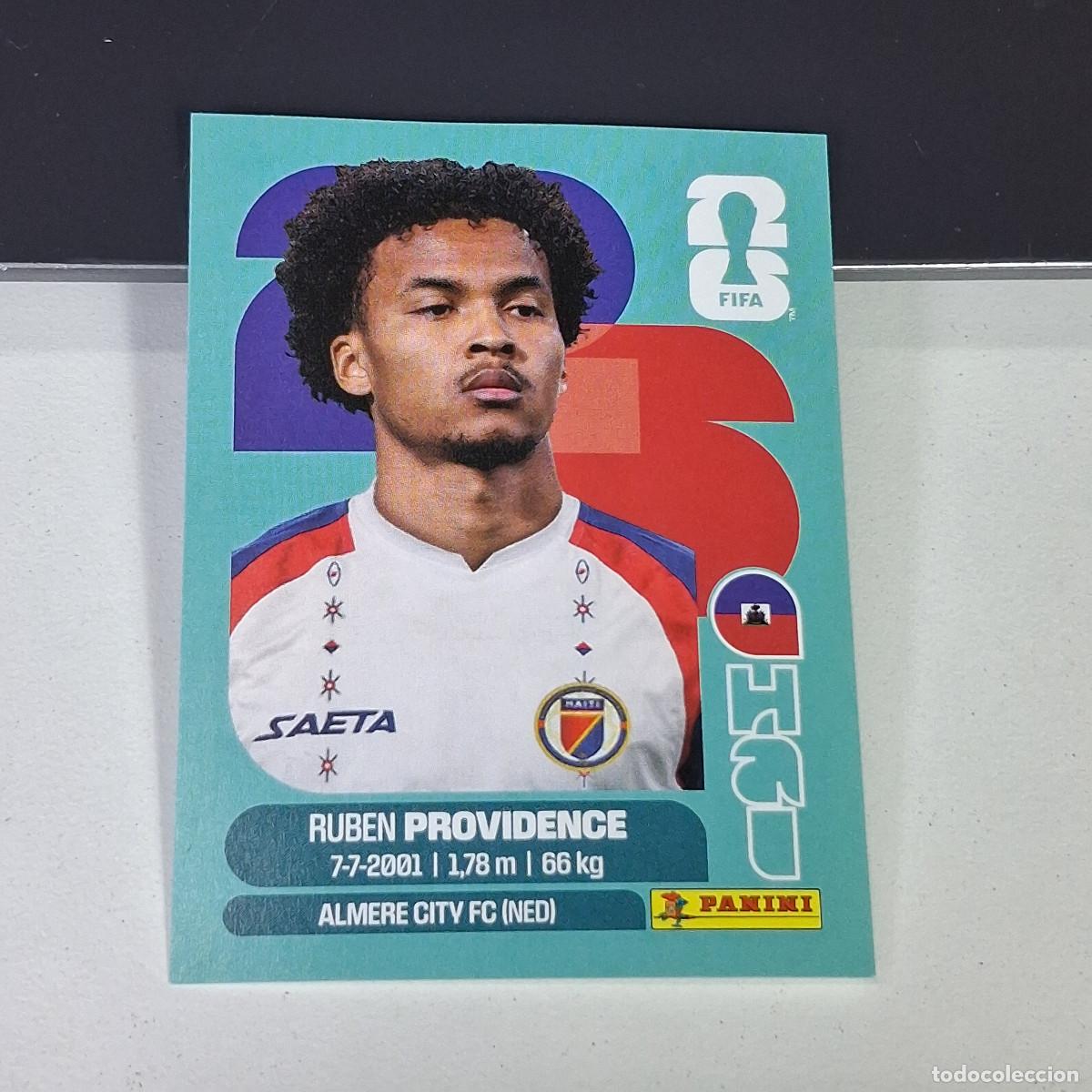 Cromos de F&uacute;tbol: A27 HAI17 RUBEN PROVIDENCE 17 HAIT&Iacute; HAI MUNDIAL FIFA WORLD CUP 2026 STICKER PANINI