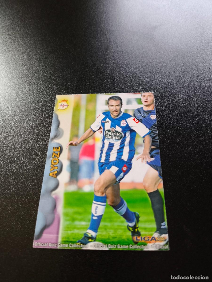Cromos de F&uacute;tbol: 465 AYOZE DEPORTIVO CORU&Ntilde;A MUNDICROMO LIGA 2012 2013 12 13 NO PANINI ESTE MEGACRACKS