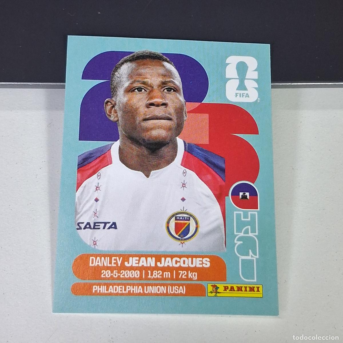 Cromos de F&uacute;tbol: A27 HAI11 DANLEY JEAN JACQUES 11 HAIT&Iacute; HAI MUNDIAL FIFA WORLD CUP 2026 STICKER PANINI