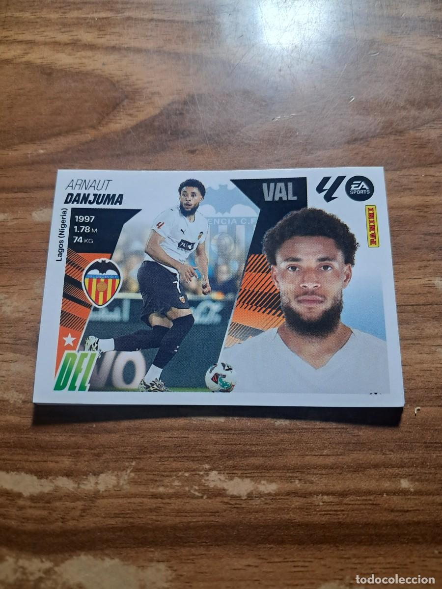Cromos de F&uacute;tbol: CROMO LIGA ESTE TEMPORADA 25/26: COLOCA DANJUMA, N&deg; 18 BIS