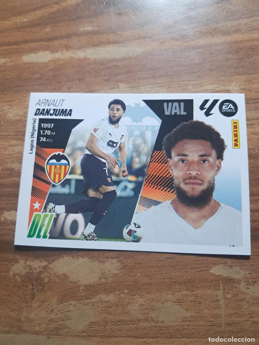 Cromos de F&uacute;tbol: CROMO LIGA ESTE TEMPORADA 25/26: COLOCA DANJUMA, N&deg; 18 BIS