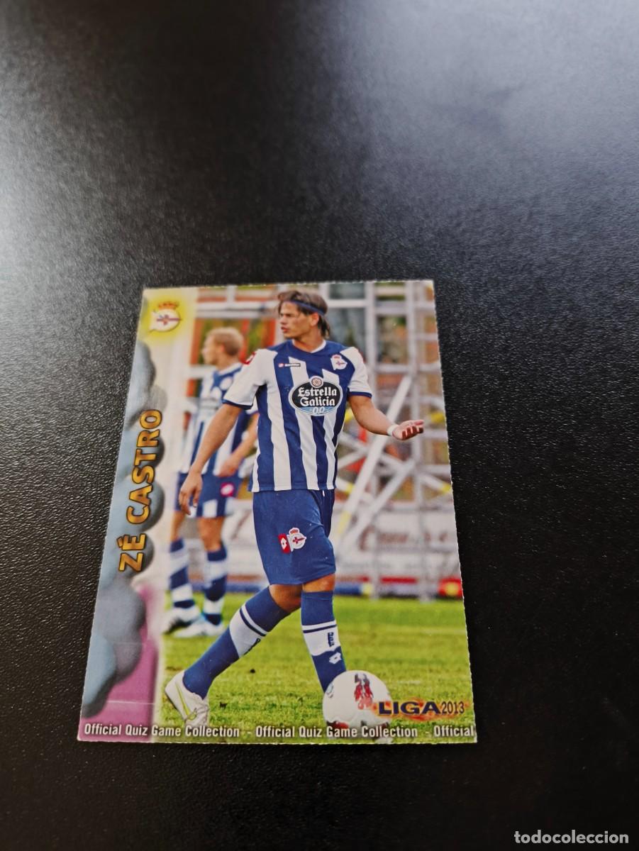 Cromos de F&uacute;tbol: 468 ZE CASTRO DEPORTIVO CORU&Ntilde;A MUNDICROMO LIGA 2012 2013 12 13 NO PANINI ESTE MEGACRACKS