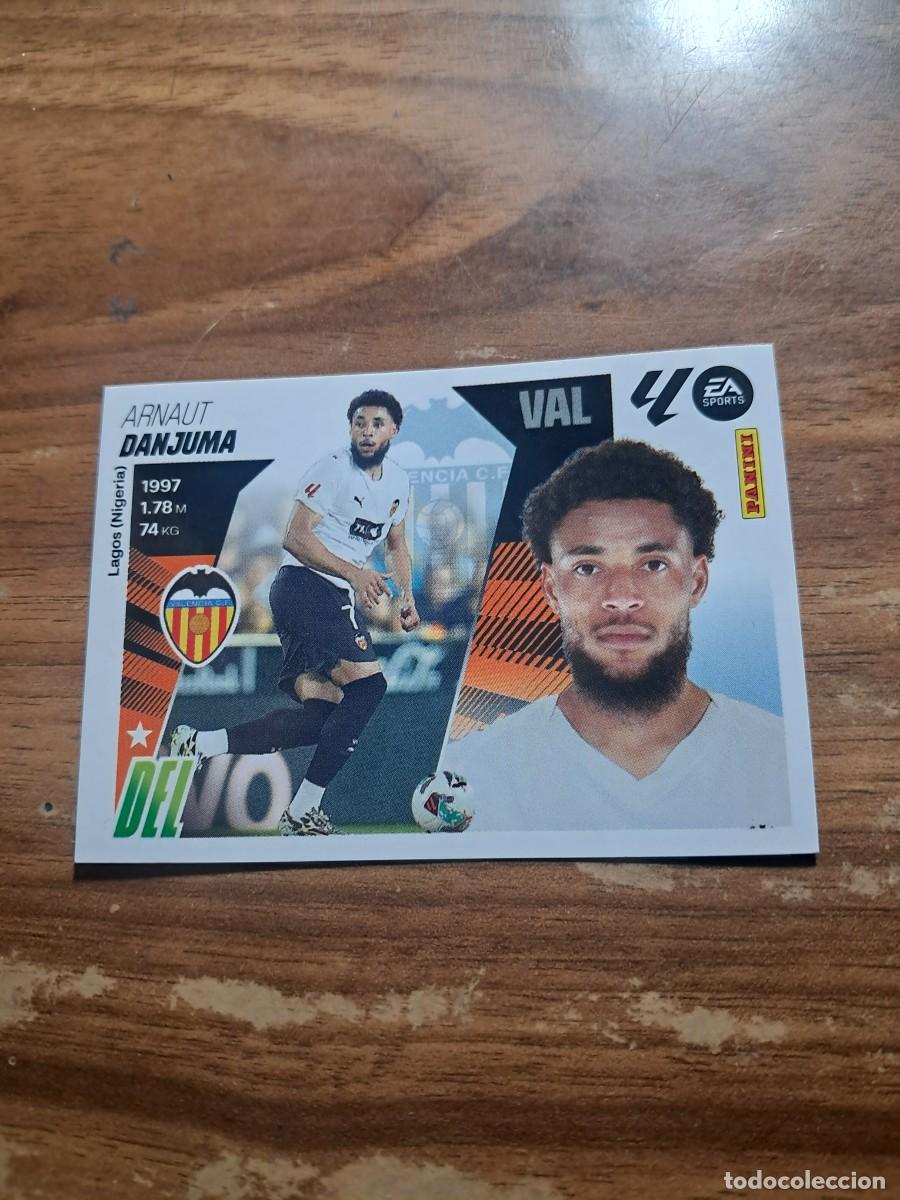 Cromos de F&uacute;tbol: CROMO LIGA ESTE TEMPORADA 25/26: COLOCA DANJUMA, N&deg; 18 BIS