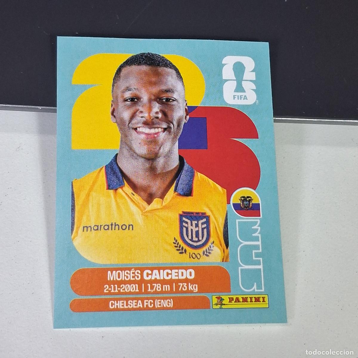 Cromos de F&uacute;tbol: A27 ECU9 MOIS&Eacute;S CAICEDO 9 ECUADOR ECU MUNDIAL FIFA WORLD CUP 2026 STICKER PANINI