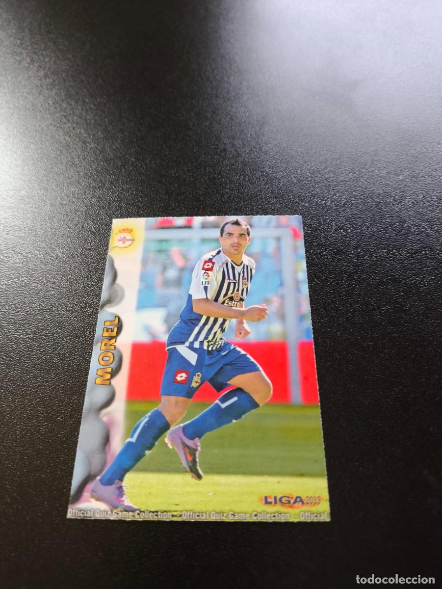 Cromos de F&uacute;tbol: 471 MOREL DEPORTIVO CORU&Ntilde;A MUNDICROMO LIGA 2012 2013 12 13 NO PANINI ESTE MEGACRACKS