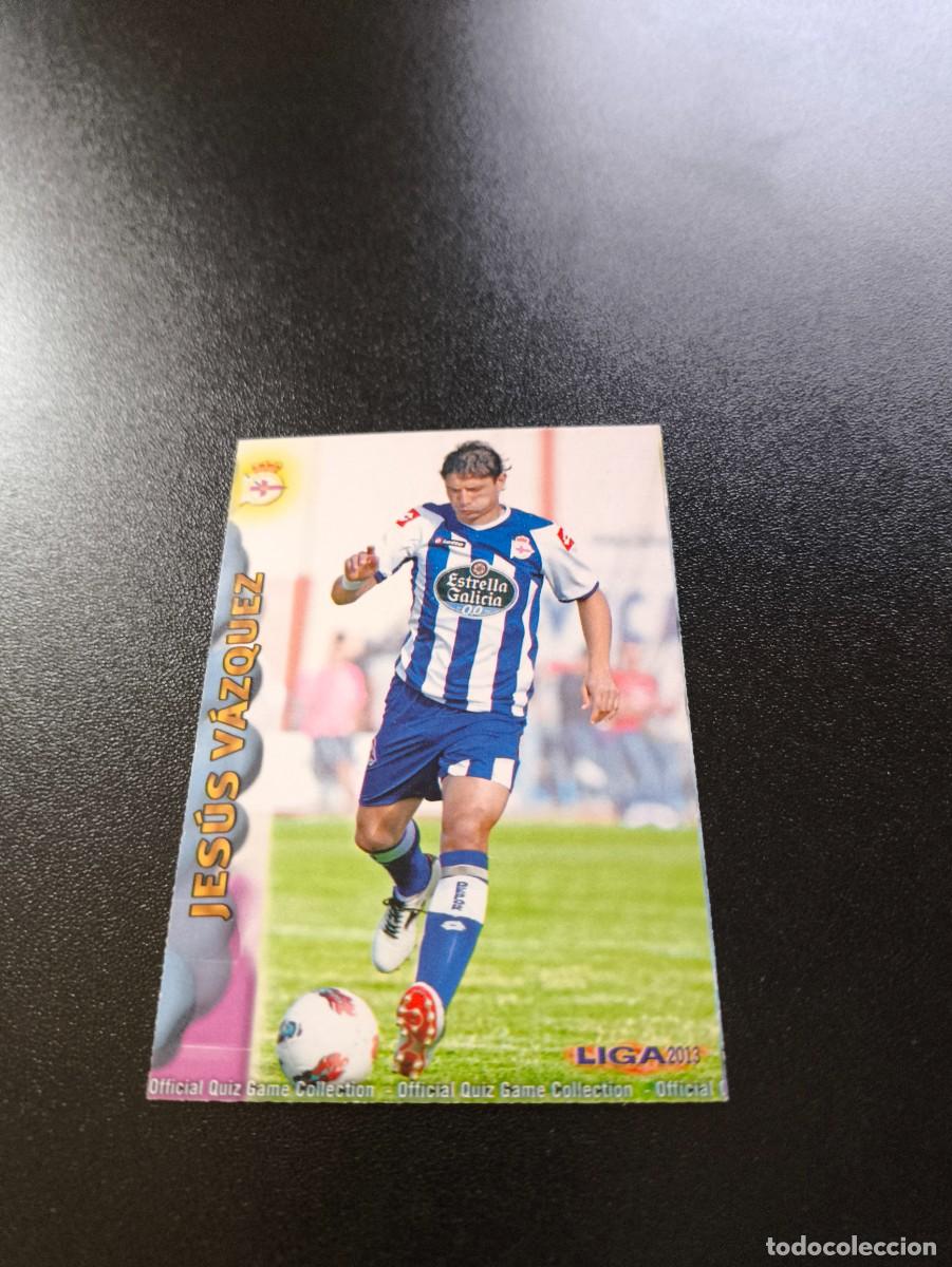 Cromos de F&uacute;tbol: 472 JESUS VAZQUEZ DEPORTIVO CORU&Ntilde;A MUNDICROMO LIGA 2012 2013 12 13 NO PANINI ESTE MEGACRACKS