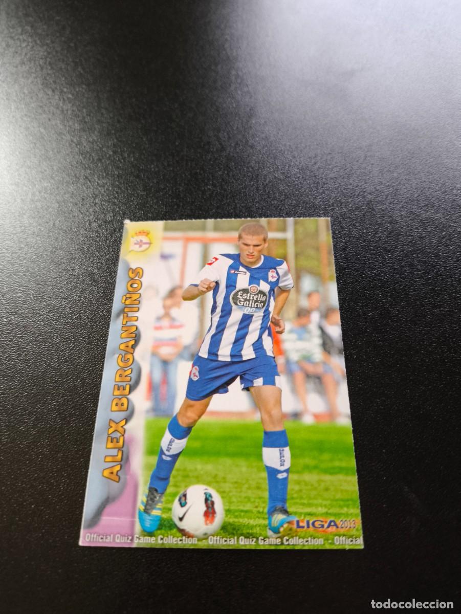 Cromos de F&uacute;tbol: 473 &Aacute;lex Berganti&ntilde;os DEPORTIVO CORU&Ntilde;A MUNDICROMO LIGA 2012 2013 12 13 NO PANINI ESTE MEGACRACKS