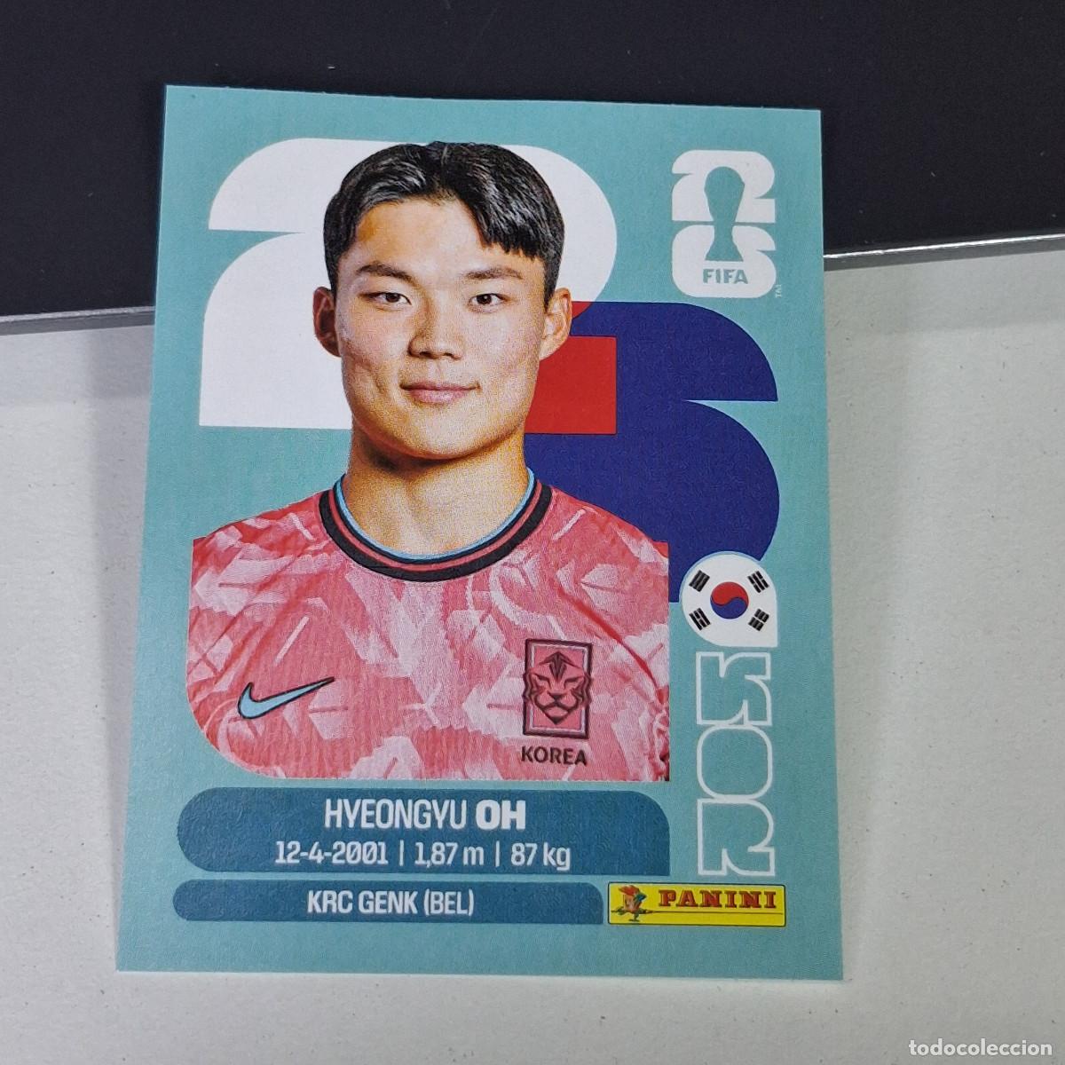 Cromos de F&uacute;tbol: A27 KOR20 HYEON-GYU OH 20 COREA DEL SUR KOR MUNDIAL FIFA WORLD CUP 2026 STICKER PANINI