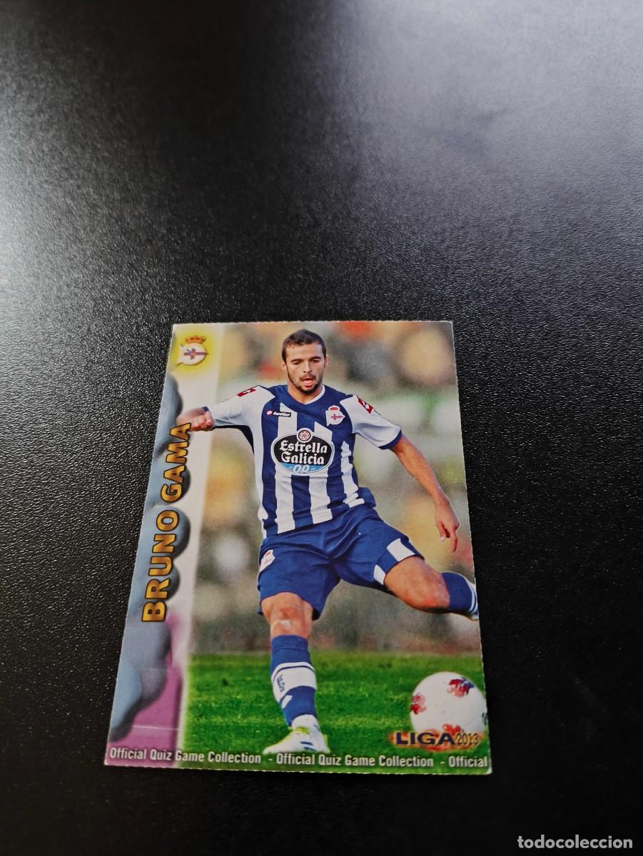 Football Stickers: 474 BRUNO GAMA DEPORTIVO CORU&Ntilde;A MUNDICROMO LIGA 2012 2013 12 13 NO PANINI ESTE MEGACRACKS