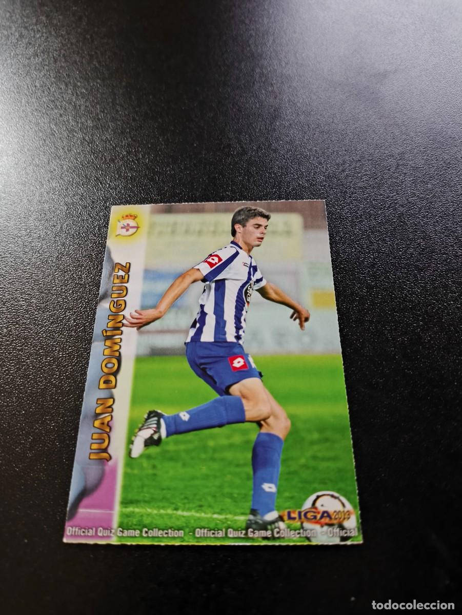 Football Stickers: 476 JUAN DOMINGUEZ DEPORTIVO CORU&Ntilde;A MUNDICROMO LIGA 2012 2013 12 13 NO PANINI ESTE MEGACRACKS