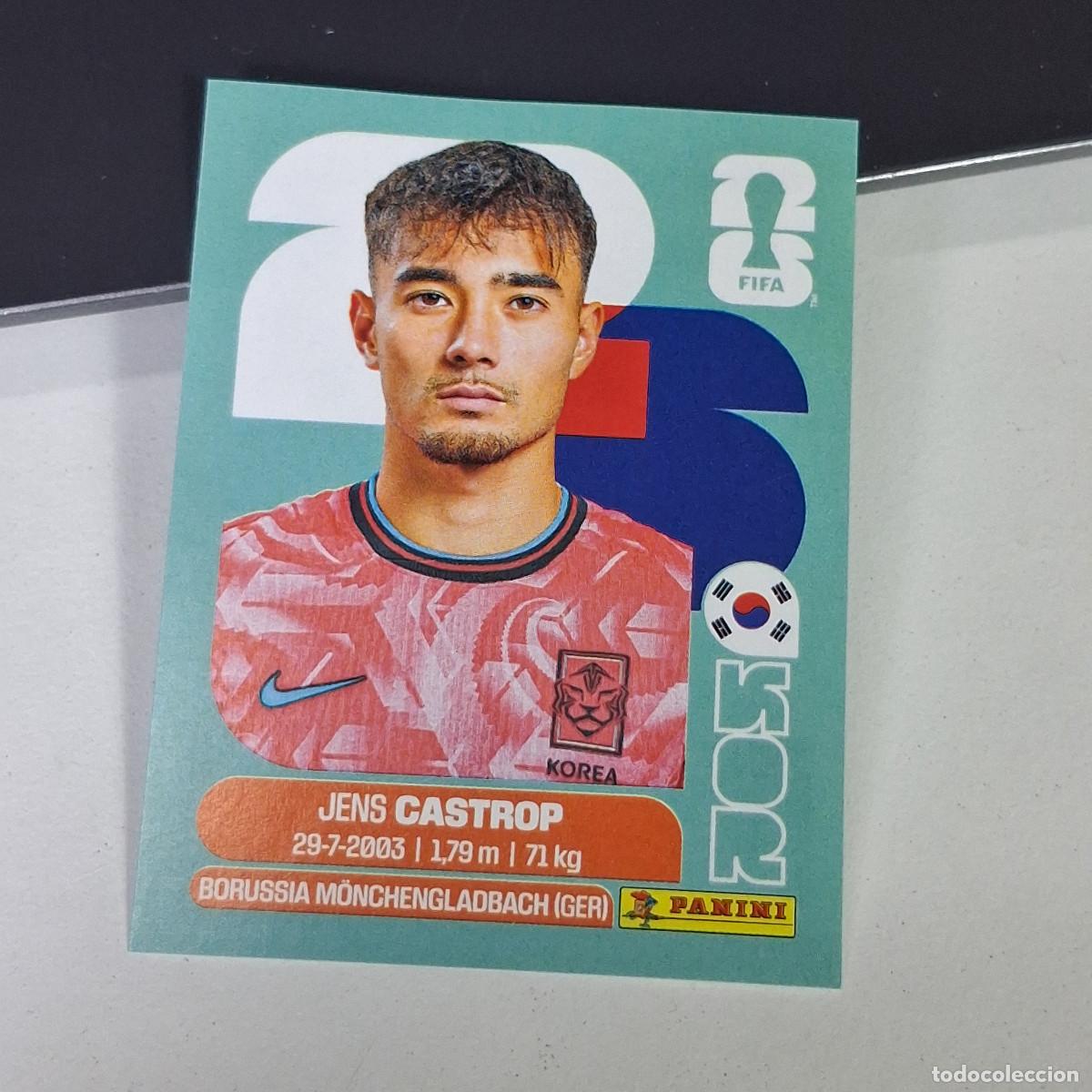 Cromos de F&uacute;tbol: A27 KOR15 JENS CASTROP 15 COREA DEL SUR KOR MUNDIAL FIFA WORLD CUP 2026 STICKER PANINI