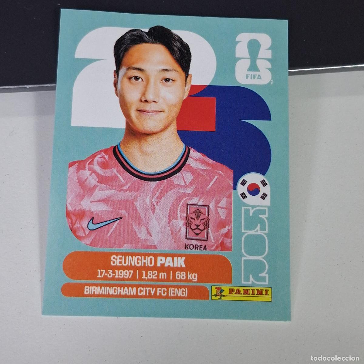 Cromos de F&uacute;tbol: A27 KOR14 SEUNG-HO PAIK 14 COREA DEL SUR KOR MUNDIAL FIFA WORLD CUP 2026 STICKER PANINI