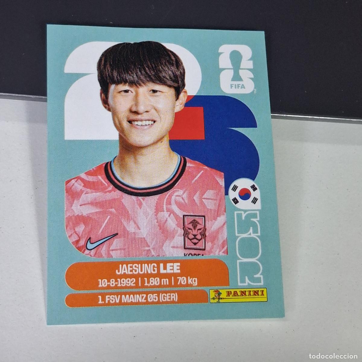 Cromos de F&uacute;tbol: A27 KOR10 JAE-SUNG LEE 10 COREA DEL SUR KOR MUNDIAL FIFA WORLD CUP 2026 STICKER PANINI