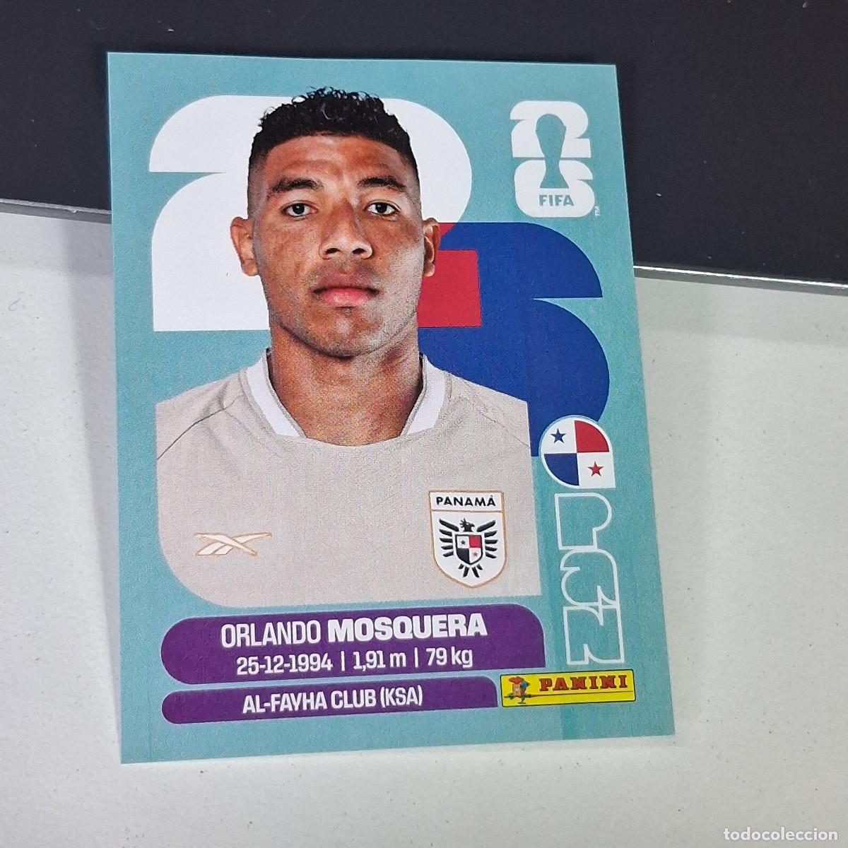 Cromos de F&uacute;tbol: A27 PAN2 ORLANDO MOSQUERA 2 PANAM&Aacute; PAN MUNDIAL FIFA WORLD CUP 2026 STICKER PANINI
