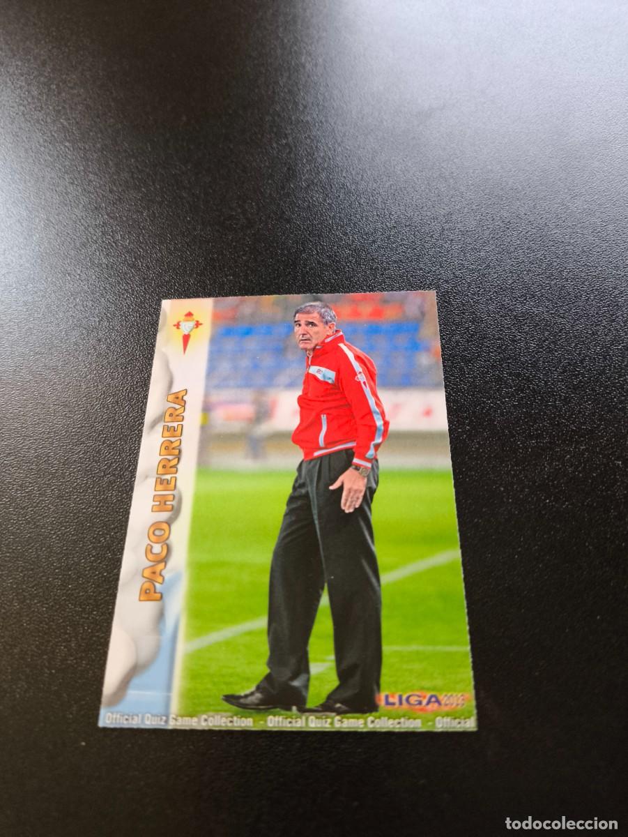 Cromos de Futebol: 489 PACO HERRERA CELTA VIGO MUNDICROMO LIGA 2012 2013 12 13 NO PANINI ESTE MEGACRACKS