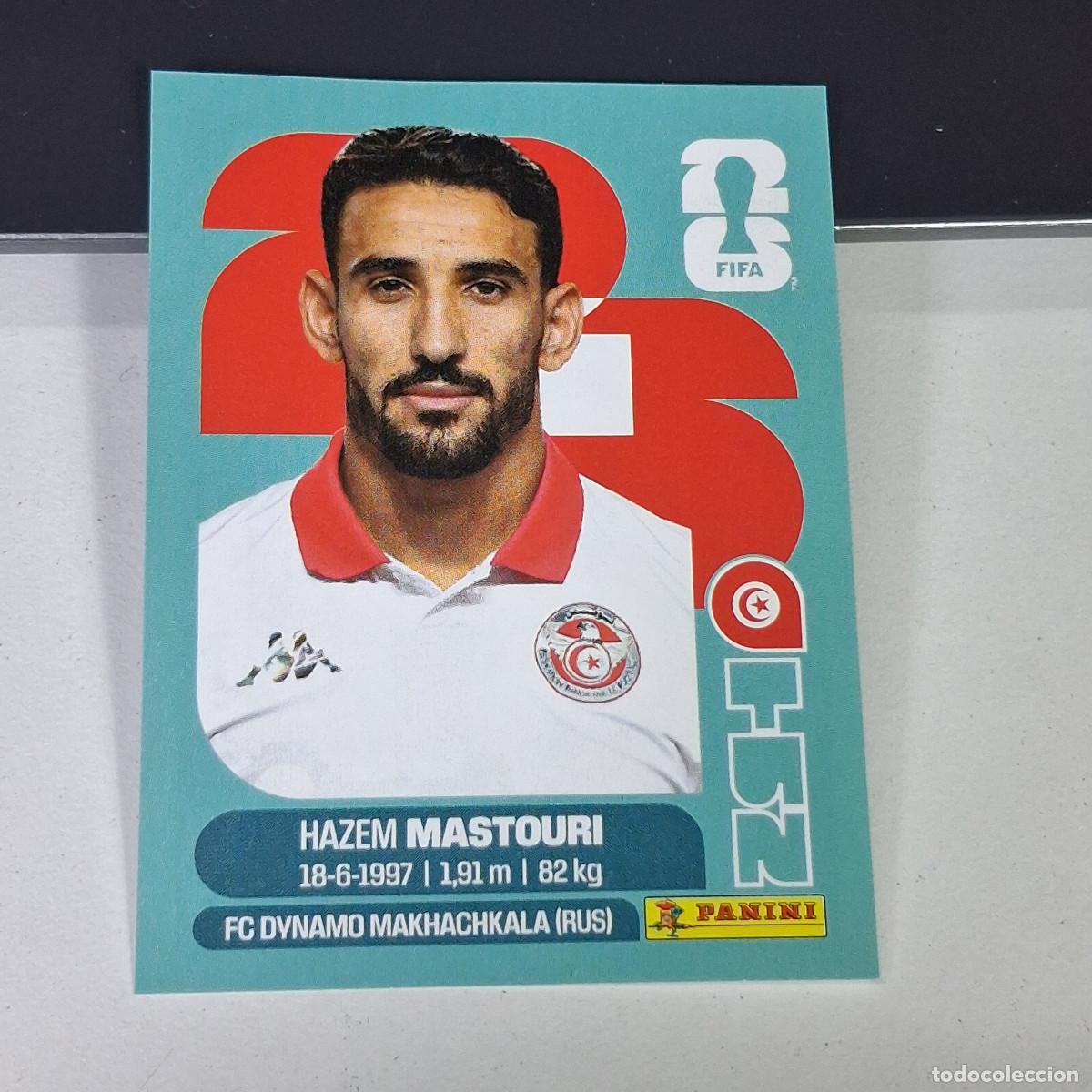 Cromos de Futebol: A27 TUN17 HAZEM MASTOURI 17 T&Uacute;NEZ TUNISIA TUN MUNDIAL FIFA WORLD CUP 2026 STICKER PANINI