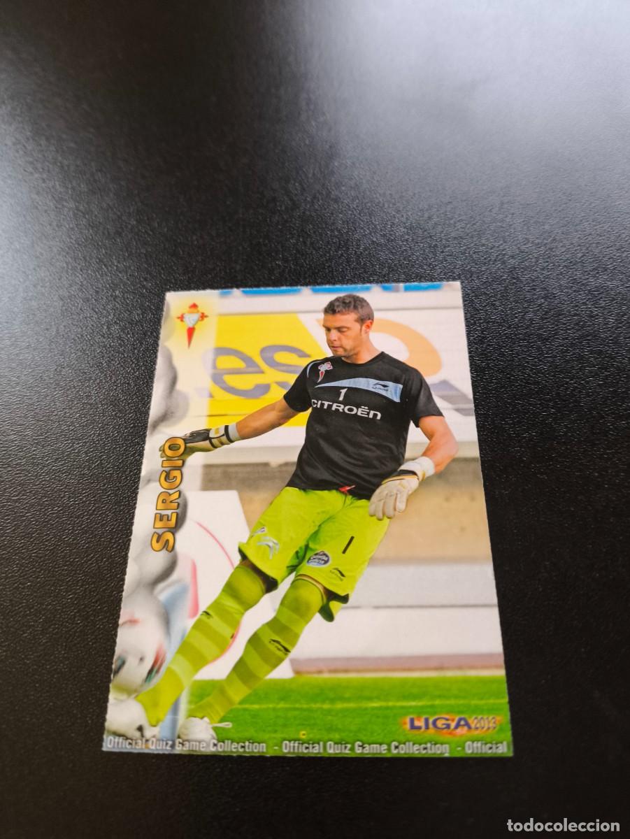 Cromos de F&uacute;tbol: 491 SERGIO CELTA VIGO MUNDICROMO LIGA 2012 2013 12 13 NO PANINI ESTE MEGACRACKS