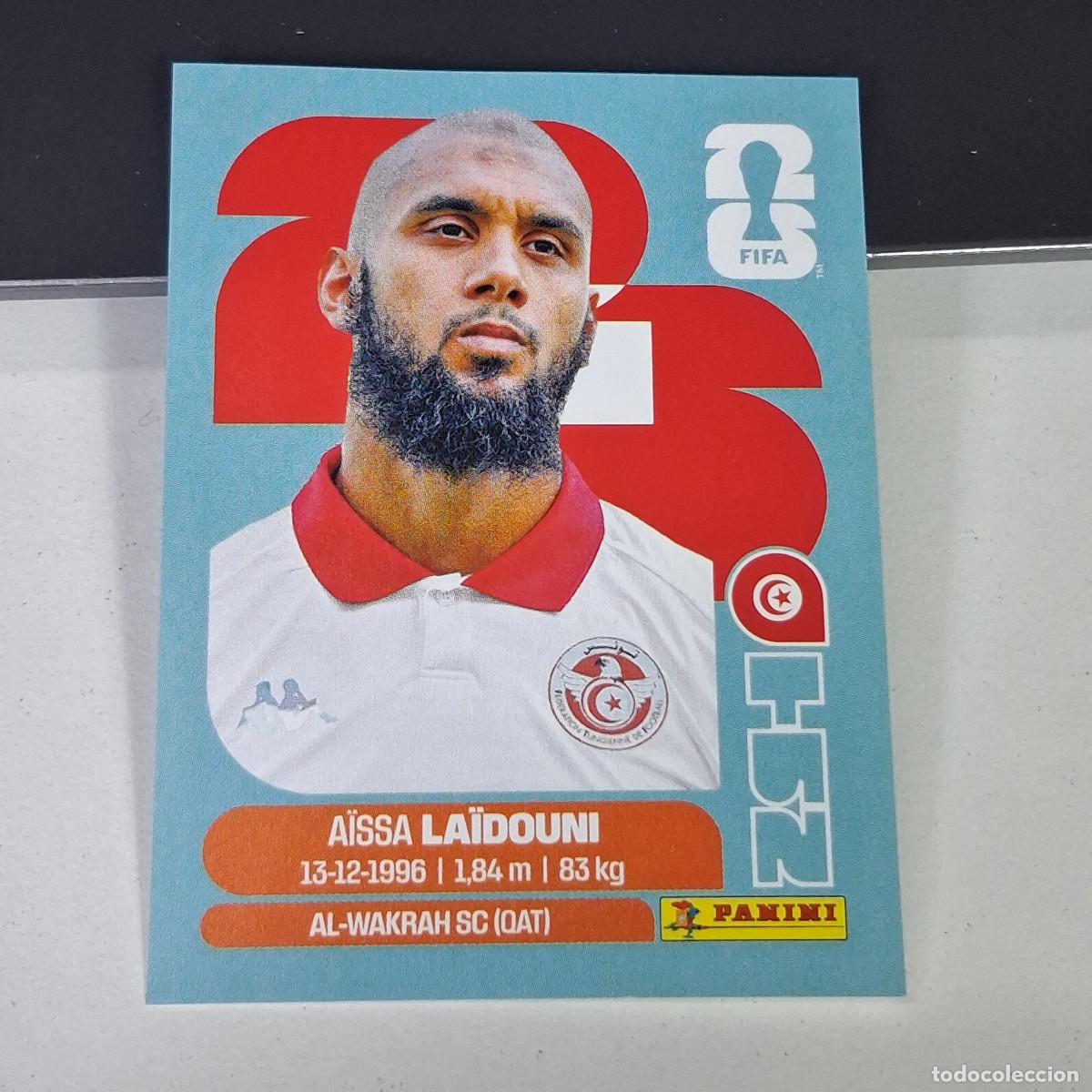 Cromos de F&uacute;tbol: A27 TUN10 A&Iuml;SSA LA&Iuml;DOUNI 10 T&Uacute;NEZ TUNISIA TUN MUNDIAL FIFA WORLD CUP 2026 STICKER PANINI