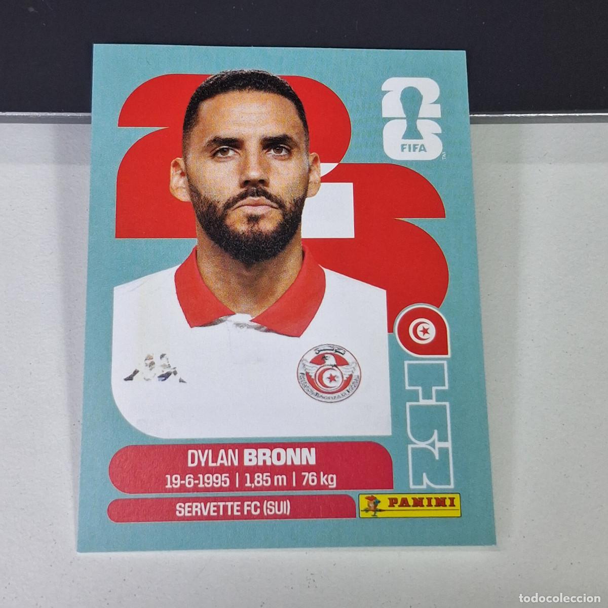 Cromos de F&uacute;tbol: A27 TUN8 DYLAN BRONN 8 T&Uacute;NEZ TUNISIA TUN MUNDIAL FIFA WORLD CUP 2026 STICKER PANINI