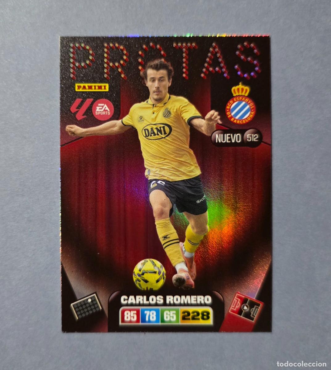 Cromos de F&uacute;tbol: 512 CARLOS ROMERO (NUEVO PROTAS) - ESPANYOL - ADRENALYN XL 2025-26 - 25/26 (NUEVO)