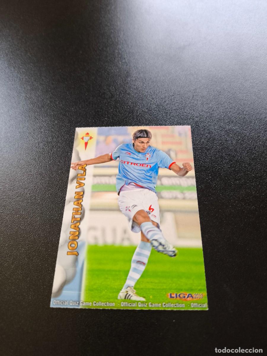 Cromos de F&uacute;tbol: 498 JONATHAN VILA CELTA DE VIGO MUNDICROMO LIGA 2012 2013 12 13 NO PANINI ESTE MEGACRACKS