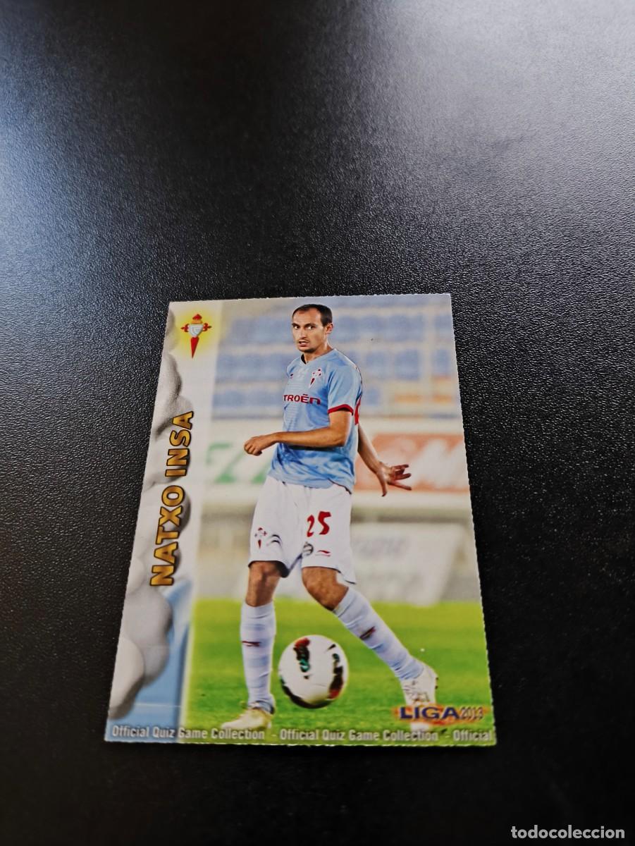 Cromos de F&uacute;tbol: 501 NATXO INSA CELTA DE VIGO MUNDICROMO LIGA 2012 2013 12 13 NO PANINI ESTE MEGACRACKS