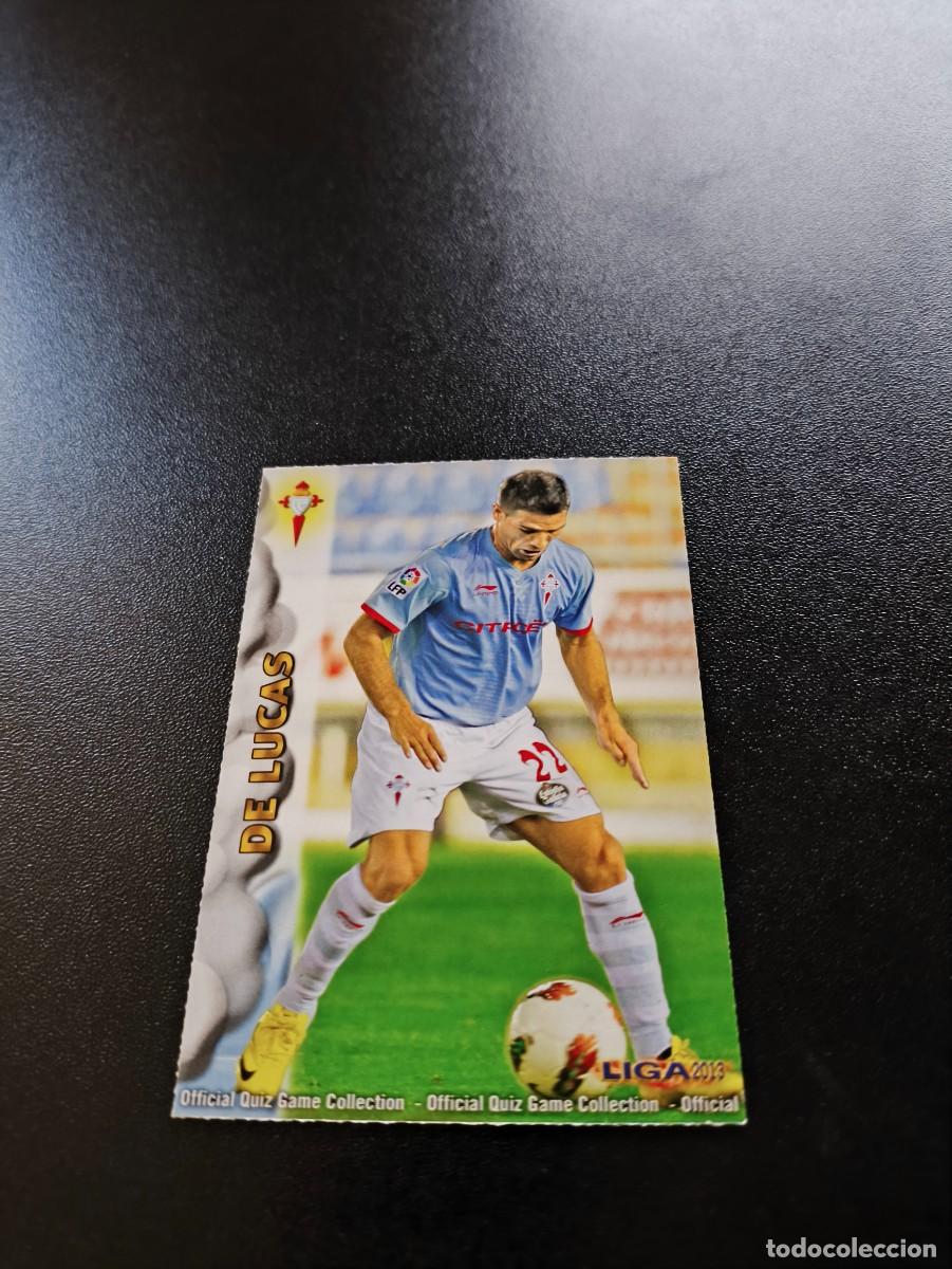 Cromos de F&uacute;tbol: 503 DE LUCAS CELTA DE VIGO MUNDICROMO LIGA 2012 2013 12 13 NO PANINI ESTE MEGACRACKS