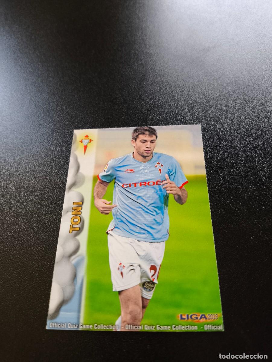 Cromos de F&uacute;tbol: 504 TONI CELTA DE VIGO MUNDICROMO LIGA 2012 2013 12 13 NO PANINI ESTE MEGACRACKS