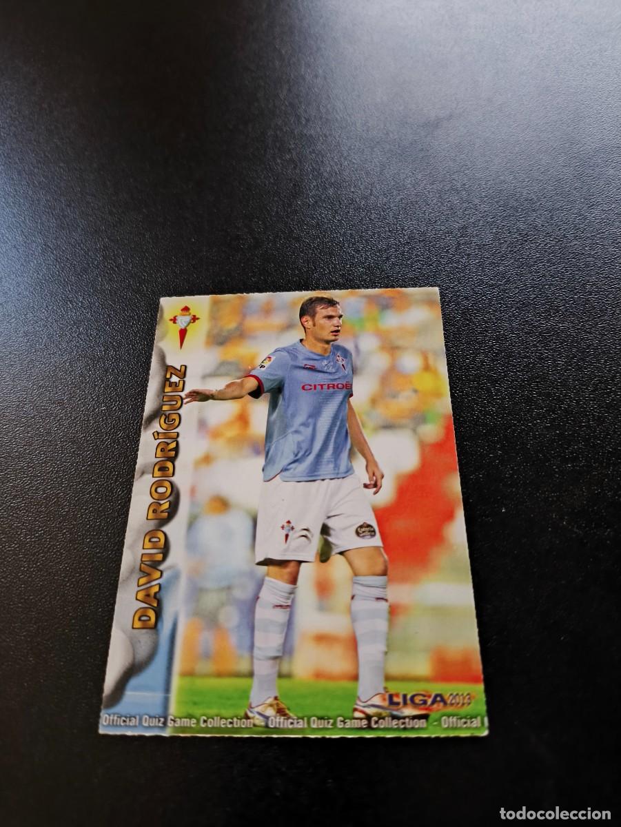 Cromos de F&uacute;tbol: 505 DAVID RODRIGUEZ CELTA DE VIGO MUNDICROMO LIGA 2012 2013 12 13 NO PANINI ESTE MEGACRACKS