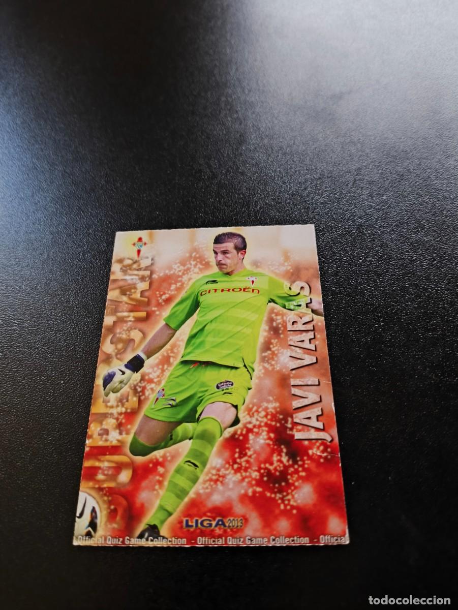 Cromos de F&uacute;tbol: 509 JAVI VARAS SUPERSTAR MATE CELTA VIGO MUNDICROMO LIGA 2012 2013 12 13 NO PANINI ESTE MEGACRACKS