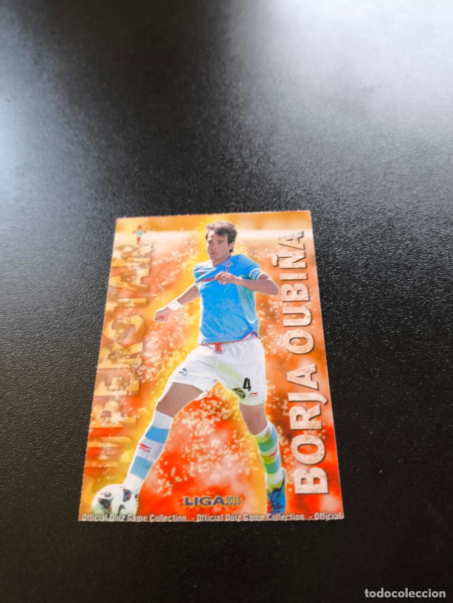 Cromos de F&uacute;tbol: 510 Borja Oubi&ntilde;a SUPERSTAR MATE CELTA VIGO MUNDICROMO LIGA 2012 2013 12 13 NO PANINI ESTE MEGACRACKS