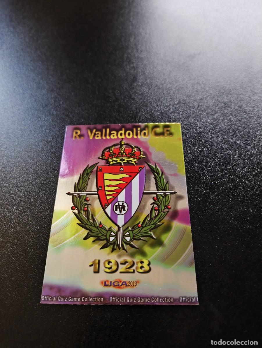 Cromos de F&uacute;tbol: 514 ESCUDO BRILLO LISO VALLADOLID MUNDICROMO LIGA 2012 2013 12 13 NO PANINI ESTE MEGACRACKS