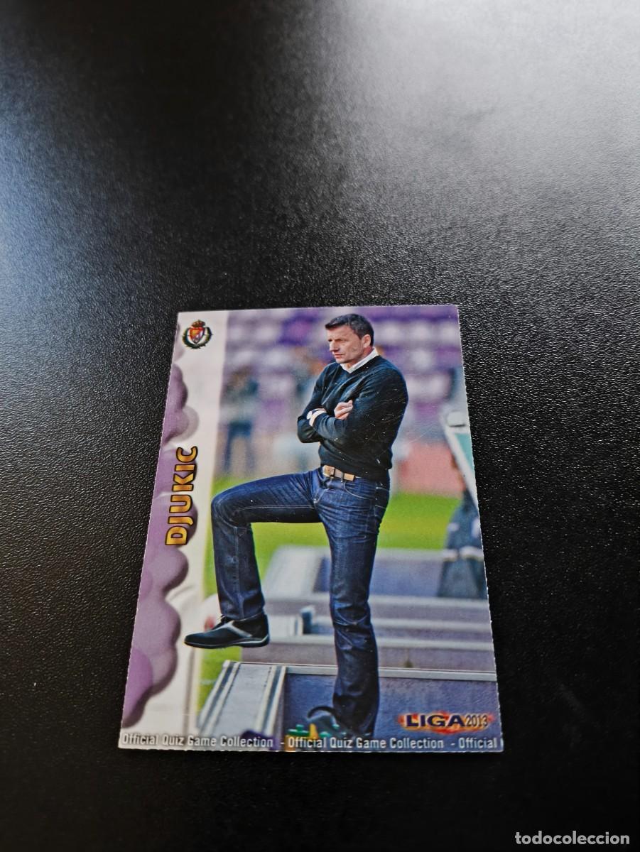 Cromos de F&uacute;tbol: 516 DJUKIC VALLADOLID MUNDICROMO LIGA 2012 2013 12 13 NO PANINI ESTE MEGACRACKS