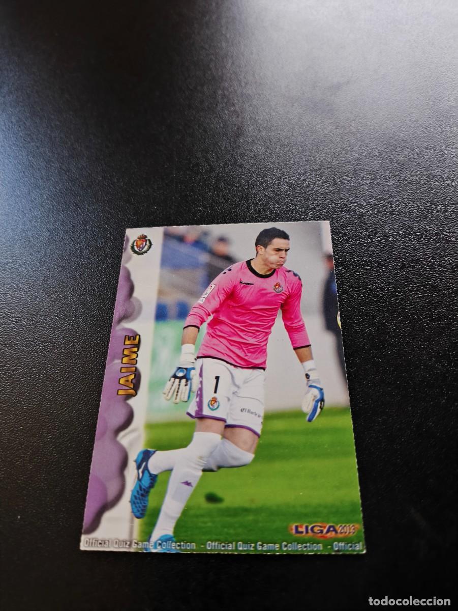 Cromos de F&uacute;tbol: 517 JAIME VALLADOLID MUNDICROMO LIGA 2012 2013 12 13 NO PANINI ESTE MEGACRACKS